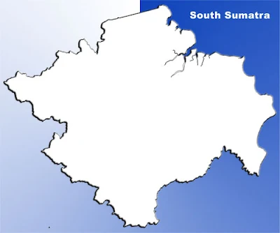 image: South Sumatra blank map