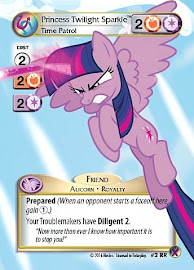 My Little Pony Princess Twilight Sparkle, Time Patrol Marks in Time CCG Card