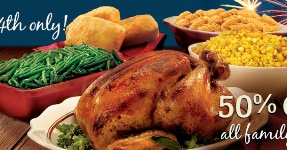 News Boston Market 50 Off Family Meals On July 4th Brand Eating