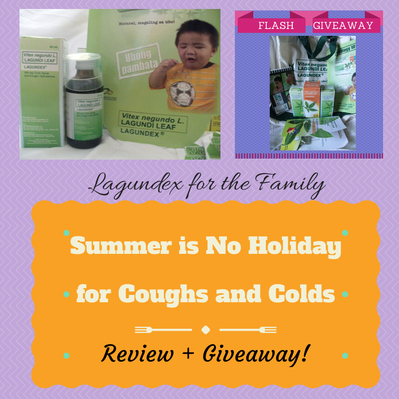 Lagundex for Coughs and Colds + Giveaway! -closed-