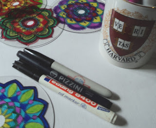 Otros marcadores para pintar CDs Marcadores de diferentes marcas para pintar CDs
