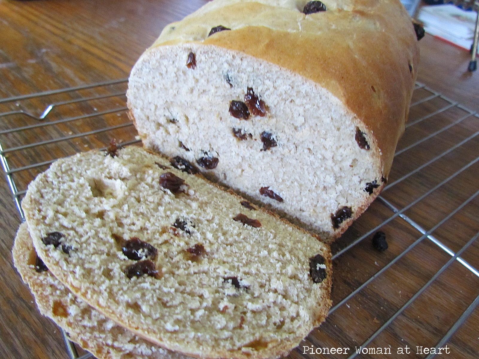 Pioneer Woman at Heart Raisin Bread and other tidbits