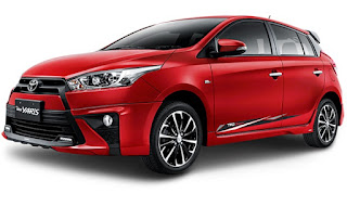 New Yaris Red Mica Metallic Harga dan Warna Toyota Yaris di Pontianak