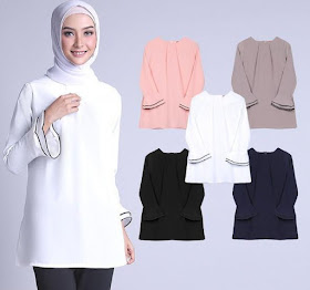 Koleksi baju casual wanita berjilbab Terbaru Koleksi baju casual wanita berjilbab Terbaru