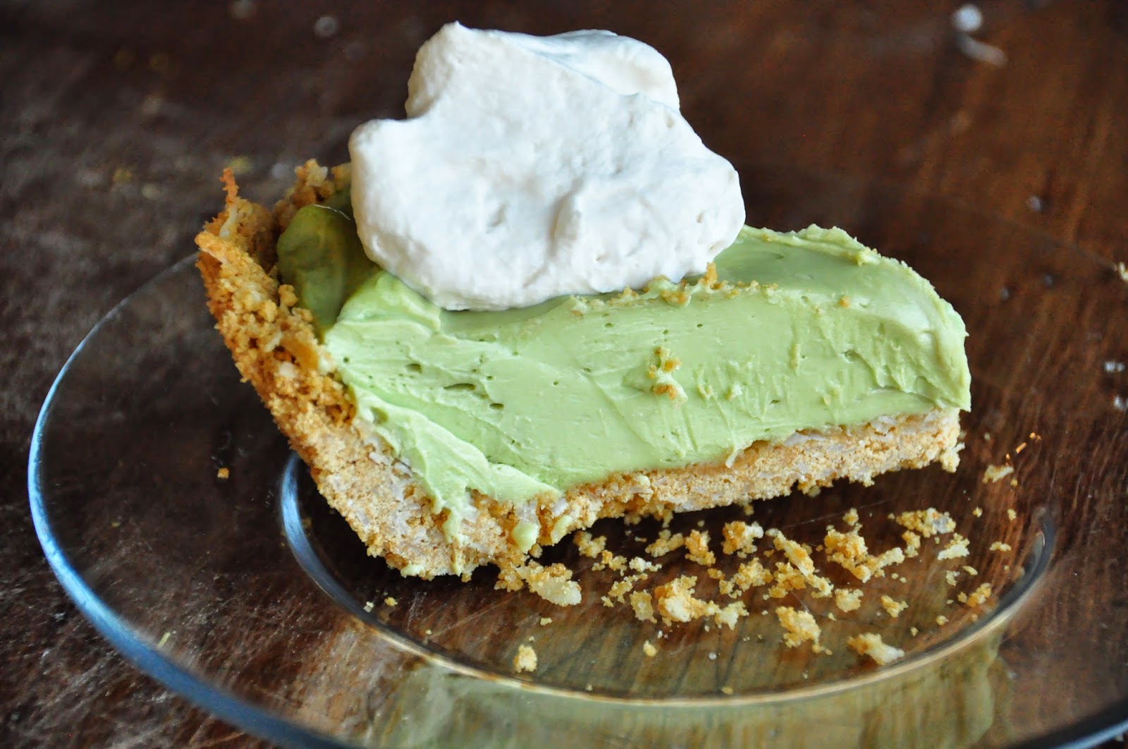 Bite Me Avacado Pie with Tequila Whipped Cream