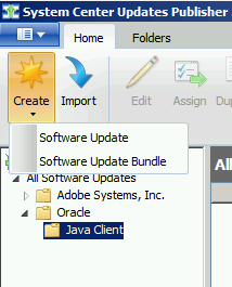 Java Client Updates Deployment using WSUS/SCCM/SCUP from an MSI File 4