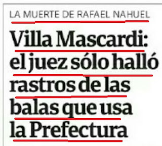 Asesinato de rafael nahuel: todas las pericias apuntan a prefectura