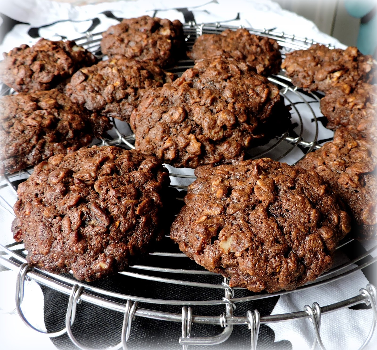 The English Kitchen Double Chocolate Muesli Cookies