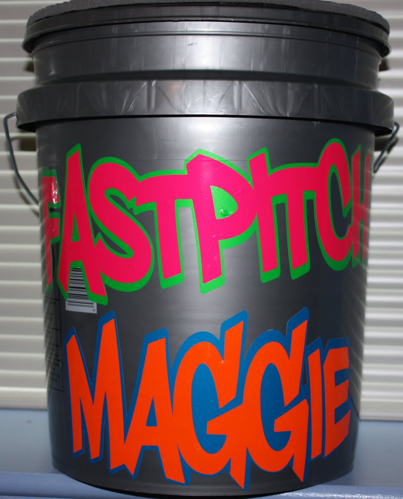 Don't Sweat The Technique Softball Bucket