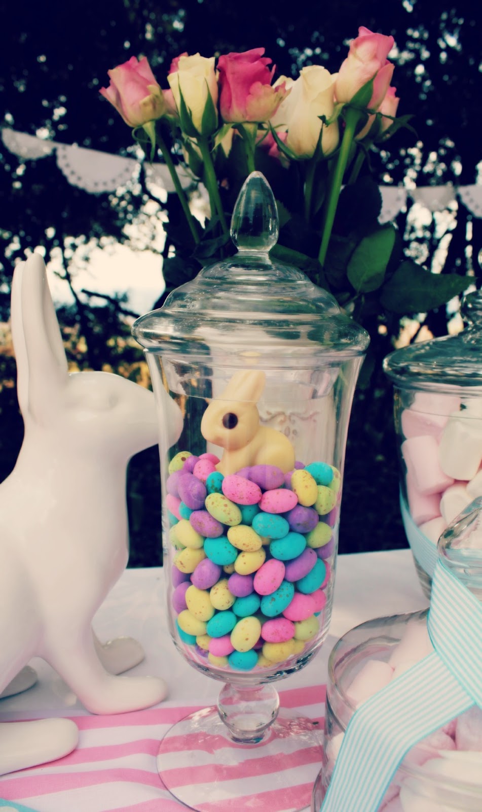 Just Darling Easter Candy Table