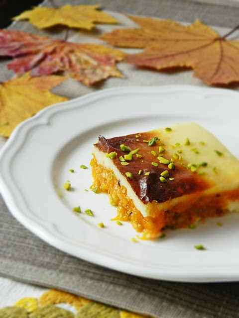 Dr Ola&amp;#39;s kitchen: Pumpkin Cream Casserole. Kürbis-Creme-Auflauf. صينية ...