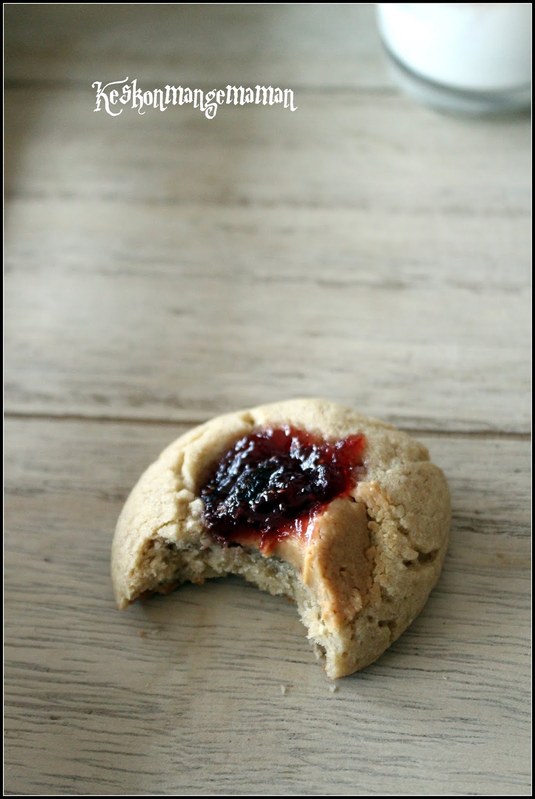 Keskonmangemaman? Peanut Butter and Jam Cookies de Gordon Ramsay