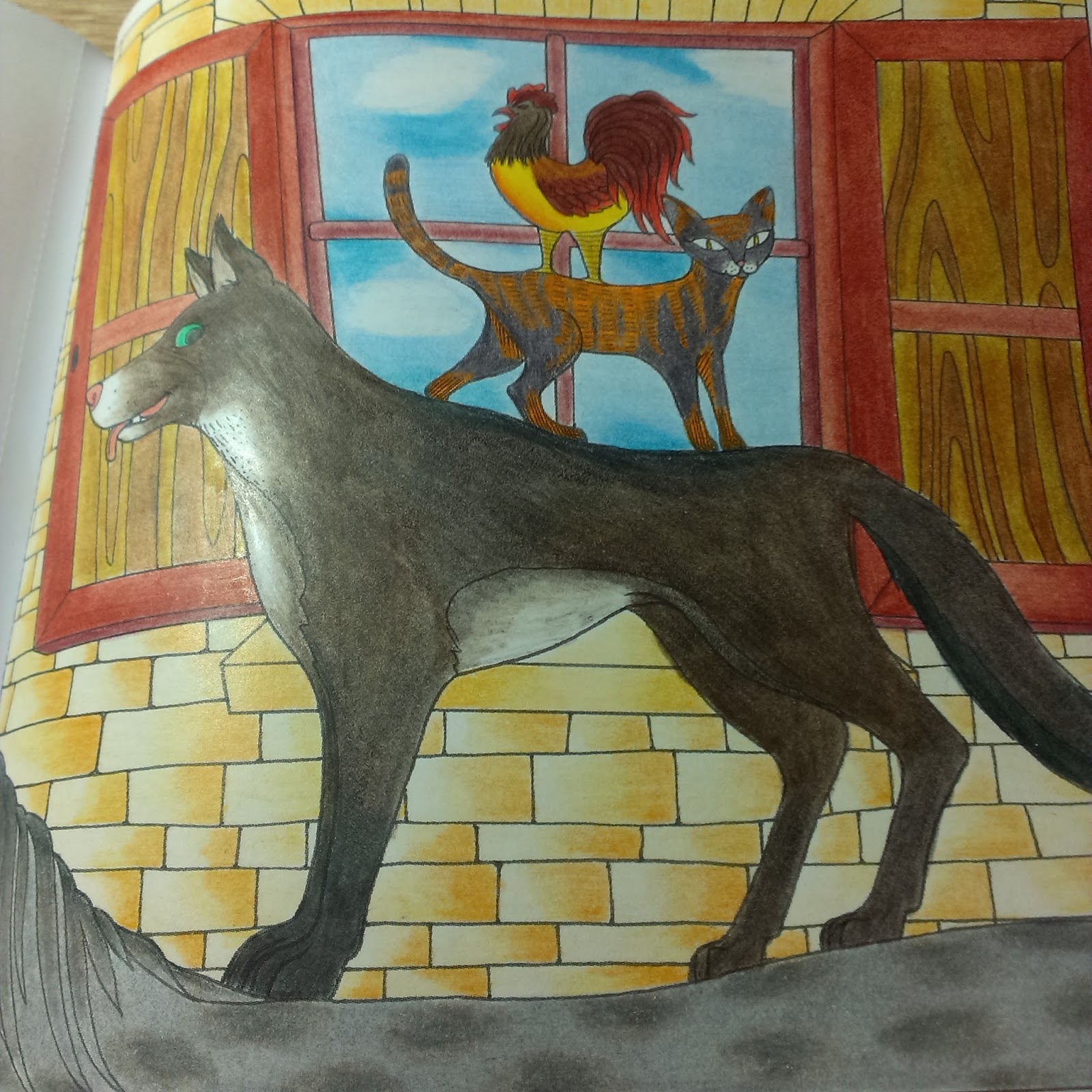 Coloring Martina: A Brothers Grimm Coloring Book