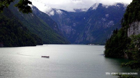 mirador Malerwinkel, lago Königssee, Baviera, Alemania