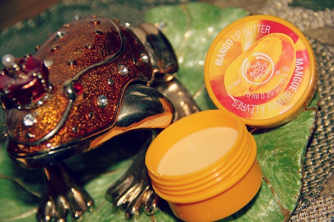 The Body Shop mango lip butter