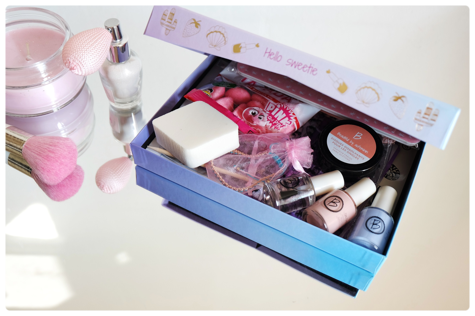коробочка для косметики. бьюти бокс для подростка. набор косметики бьюти бокс. бьюти бокс для подростка. подарочный набор косметики для девушки.