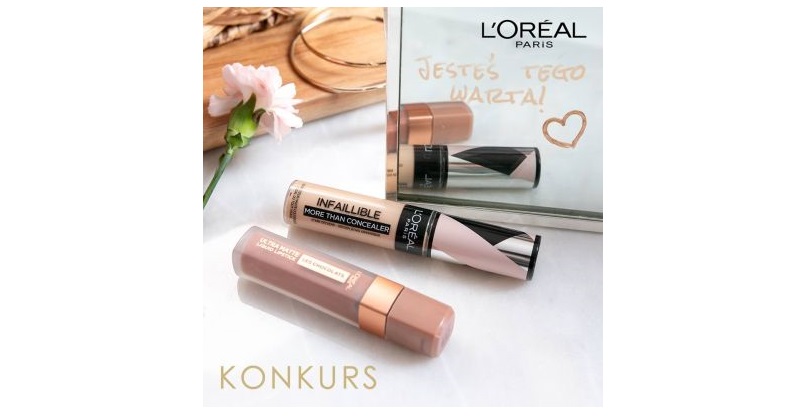 Wygraj zestaw kosmetyków L’Oreal Paris Konkurs