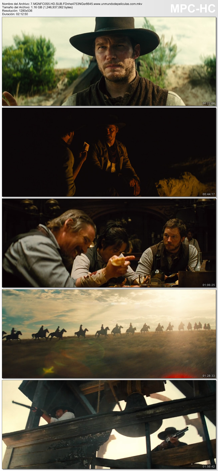 Capturas de la película.