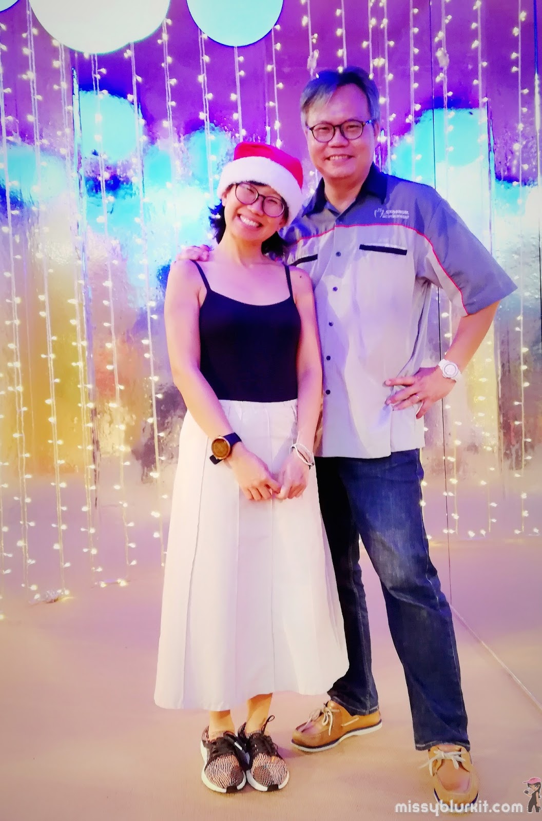 Getting into Christmas mood with the hubster Pavilion Kuala Lumpur