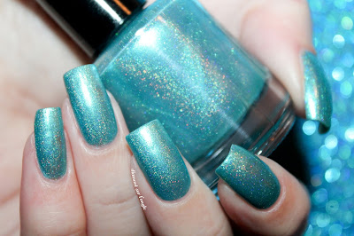 Swatch of the nail polish "Aisling's Secret" from Eat Sleep Polish