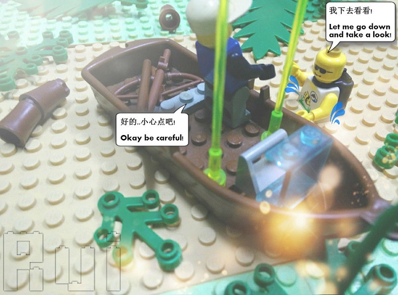 Lego Treasure - Go down to the ocean