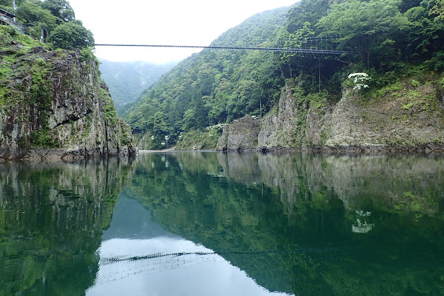 瀞峡の吊橋