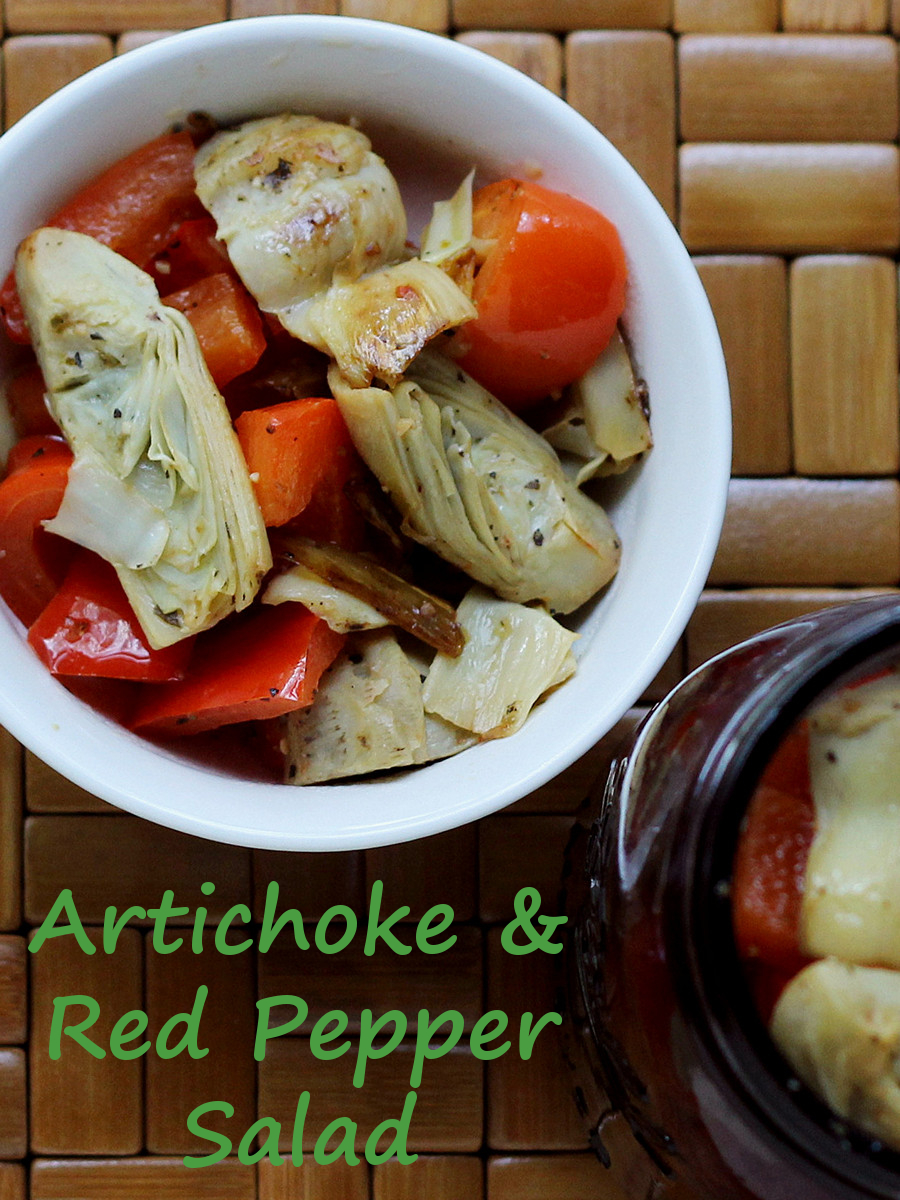 Artichoke and Red Pepper Salad
