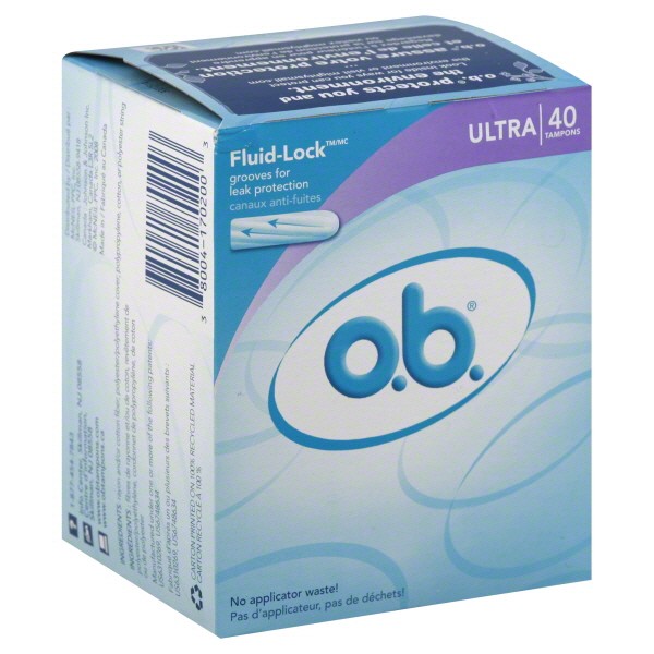 From Alex with Love... O.B. Tampons Review