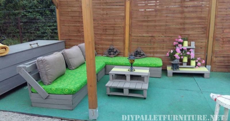 Mueblesdepalets.net: Muebles para el patio con palets