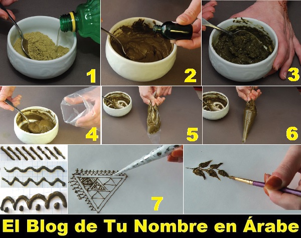 ingredientes de la henna