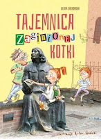 Beata Sarnowska - "Tajemnica zaginionej kotki" Kotka, Olsztyn, Sarnowska, książka dla dzieci