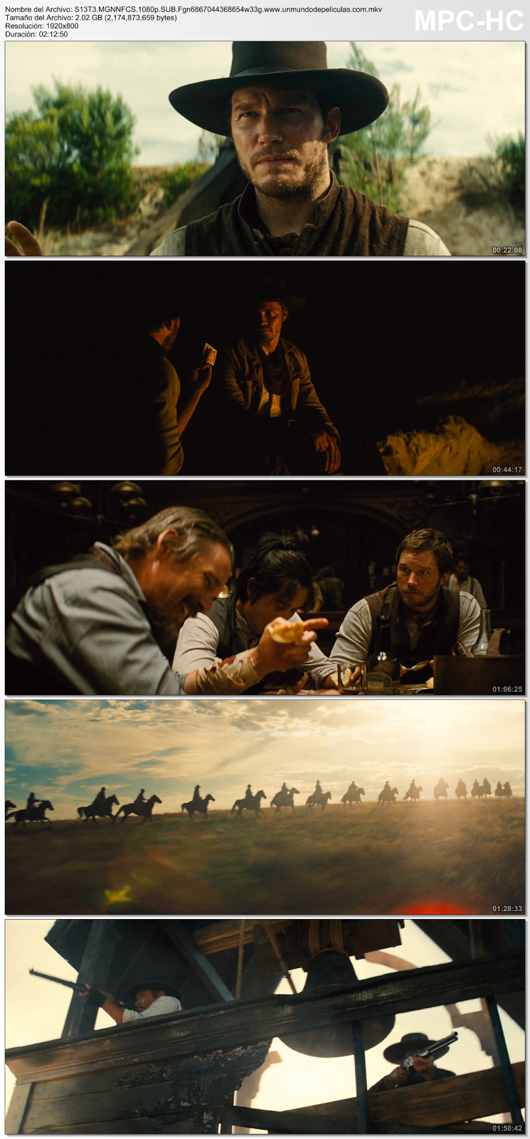 Capturas de la película.