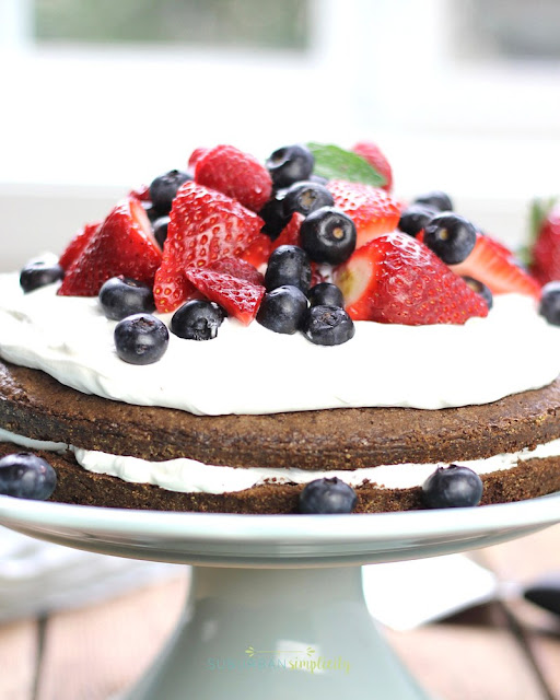  Brownie Strawberry Shortcake