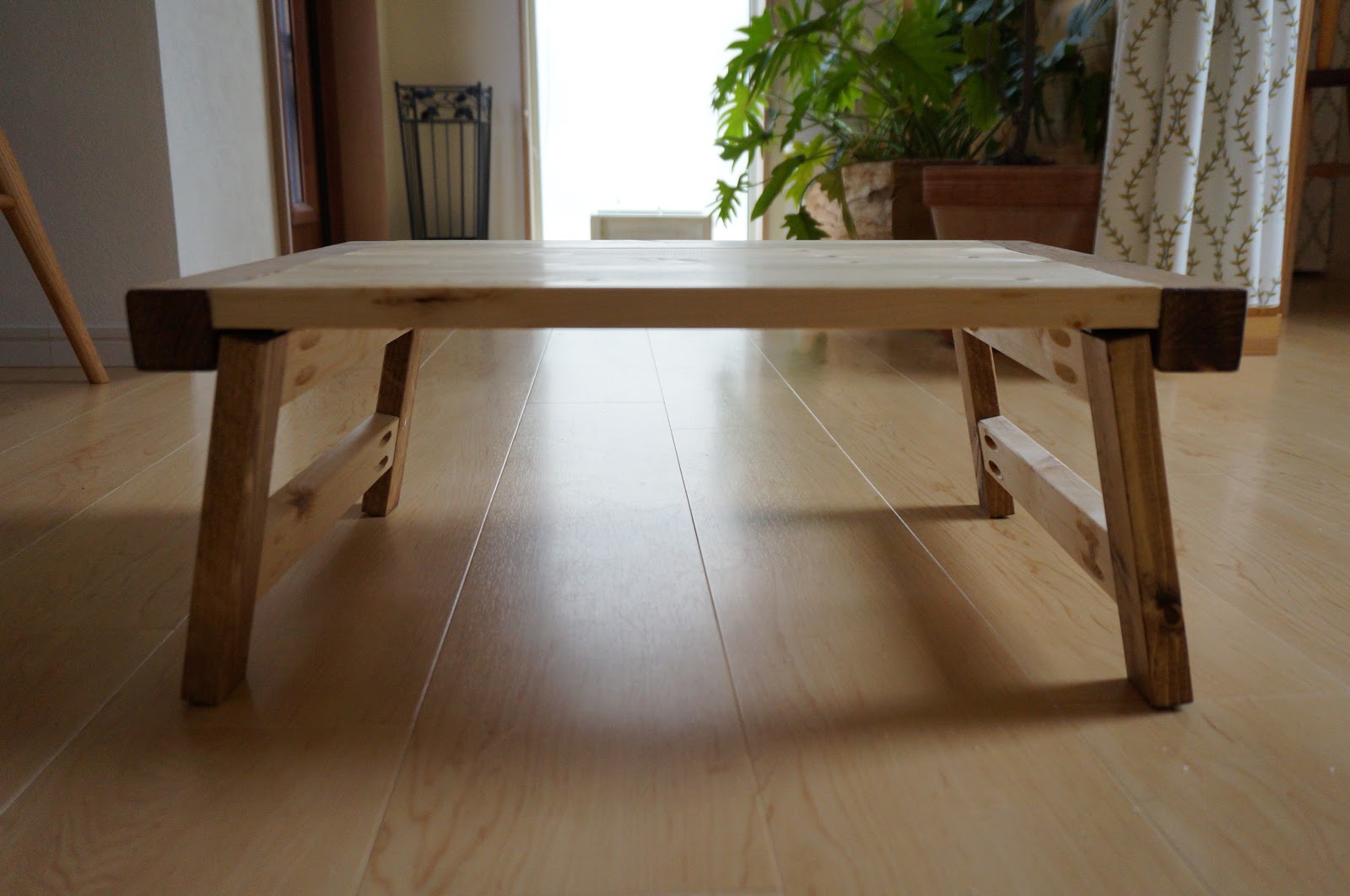 Something Good by DIY ： 手作りのステキな何か 折りたたみ式ポータブルテーブル製作記録 ： 設計図公開