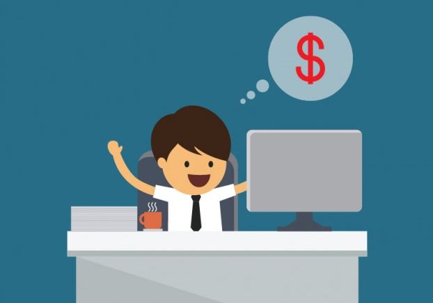 Illustrasi bayaran google adsense per klik