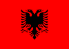 Logo Gambar Bendera Negara Albania PNG JPG ukuran 100 px