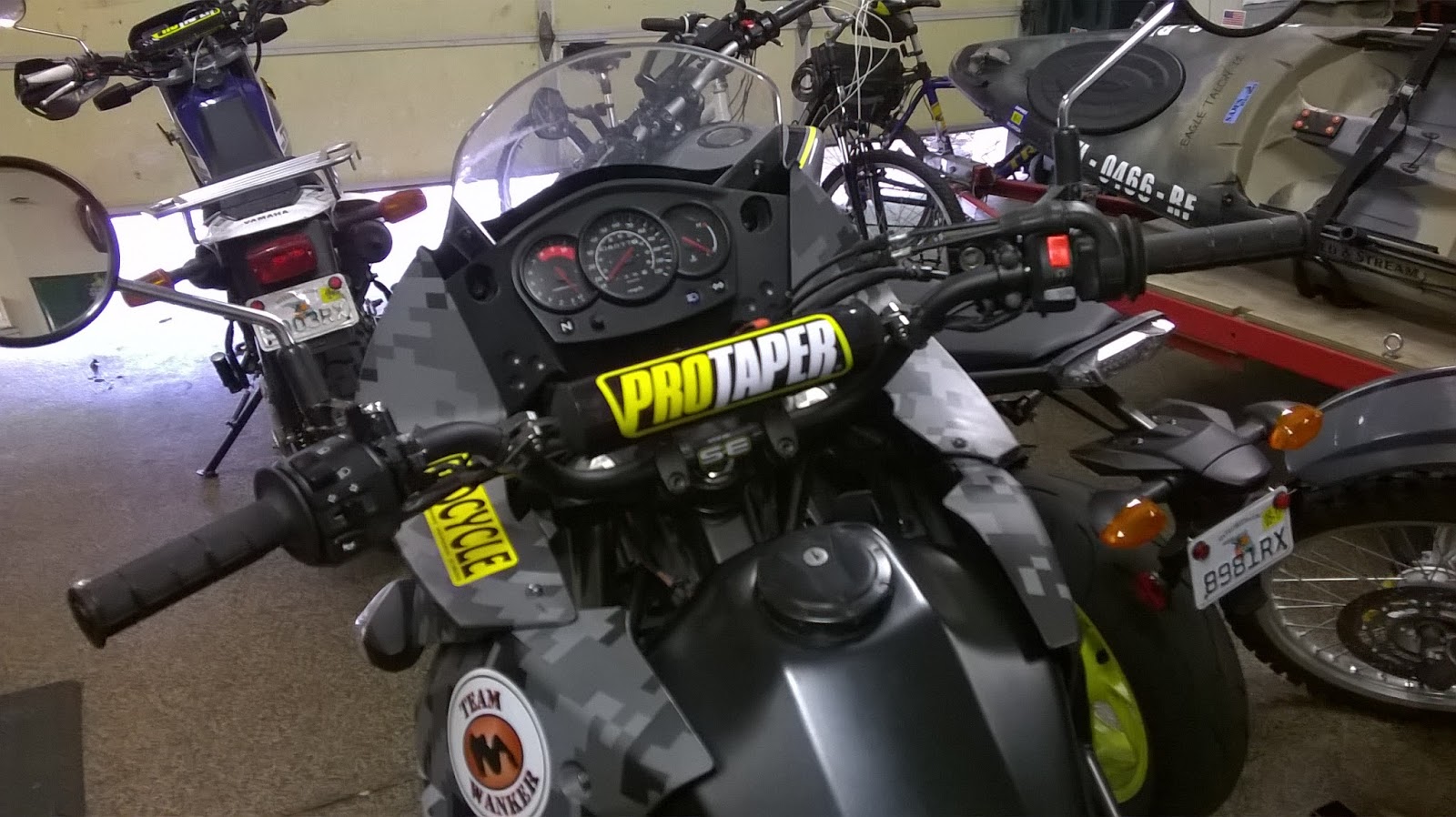 KamoKLR KLR650 Triple Tree