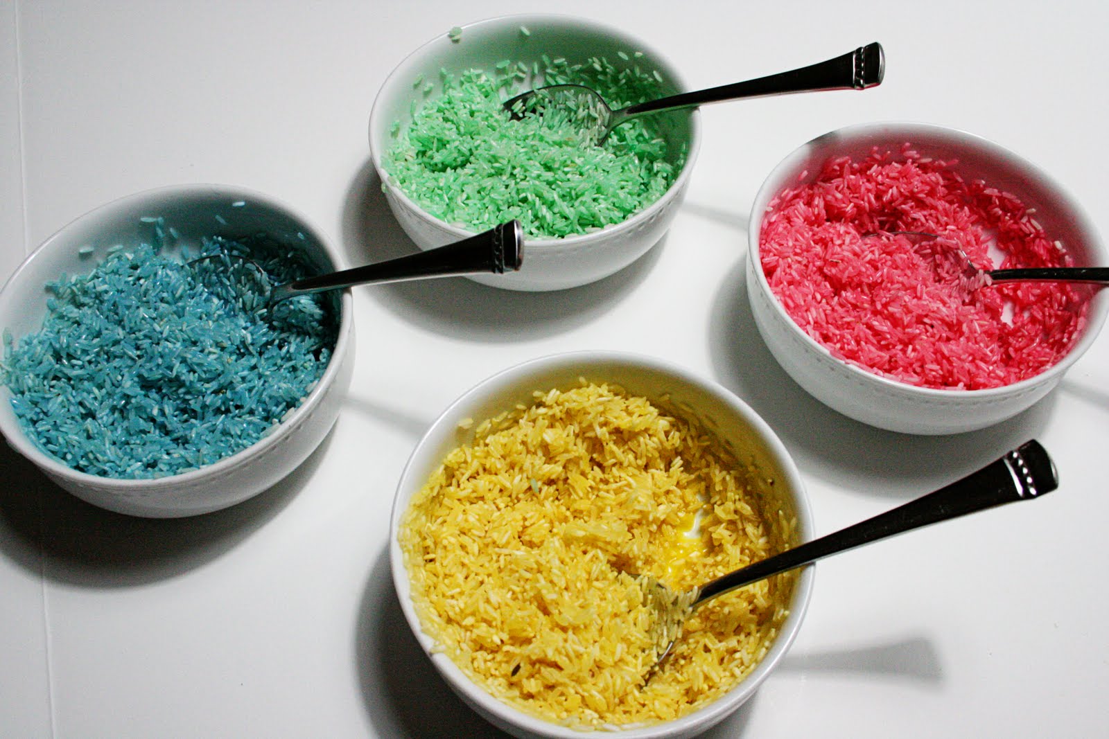 Better Life Blog How to make COLORED RICE!