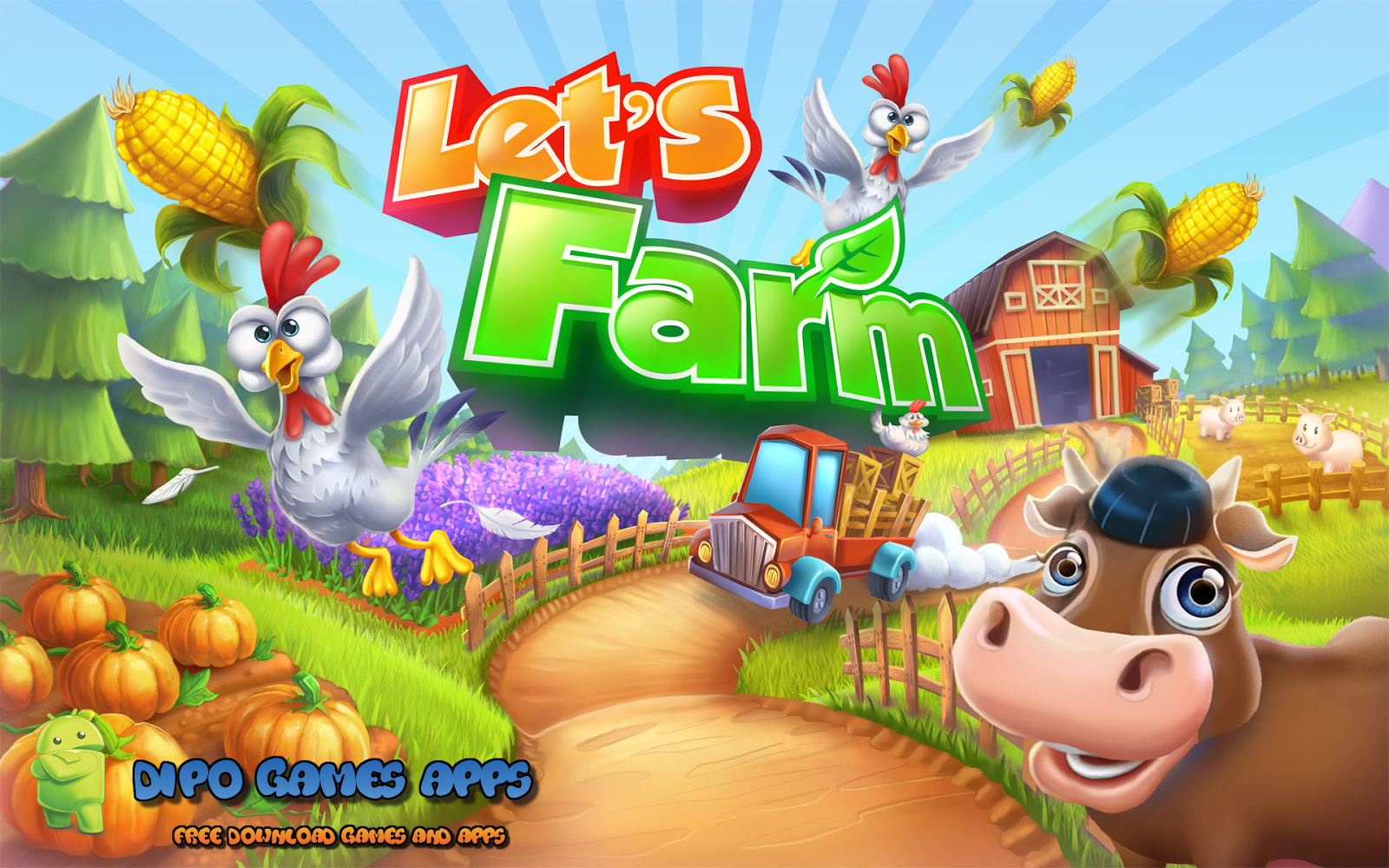 Мобильная игра ферма. Lets Farm игра. Райская ферма игра. Ферма Let's Farm.