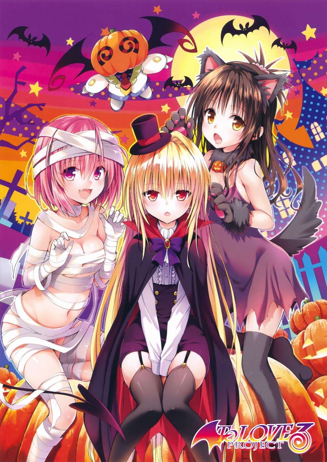 To Love Ru Darkness cosplayers halloween To Love Ru Darkness cosplayers halloween
