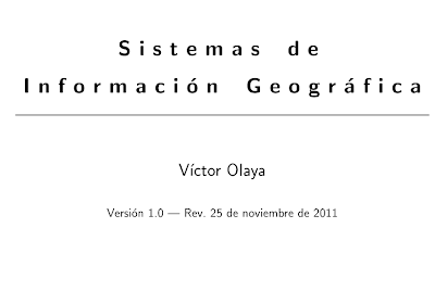 Imagen de la portada del libro Sistema de Información Geográfica