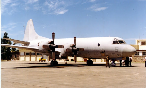 Historial: Llegada del primer P-3B Orion a la EA6E