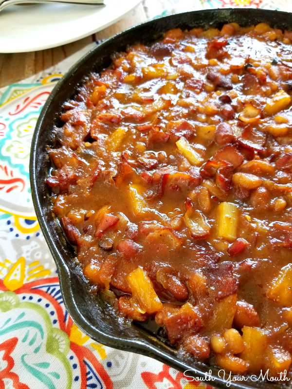 South Your Mouth Pineapple & Bacon Baked Beans