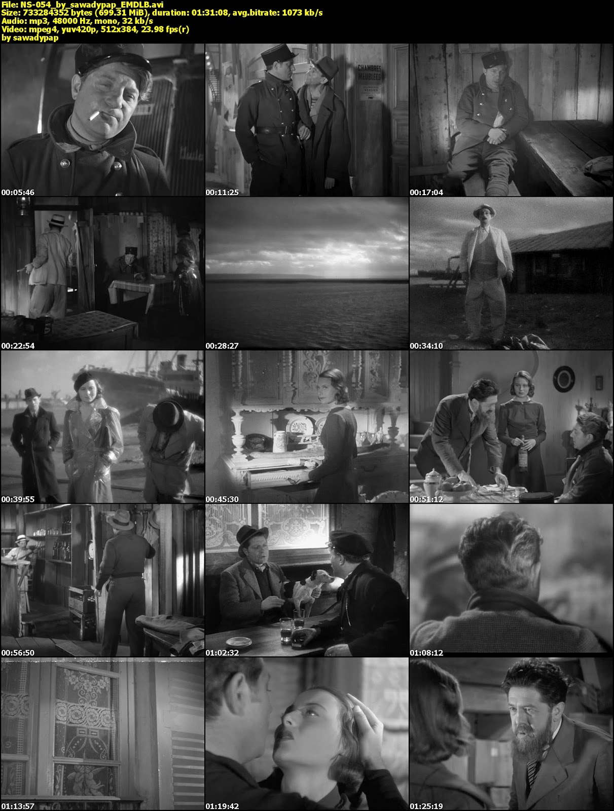 El Muelle de las Brumas [1938][DVDrip][Subtitulada]