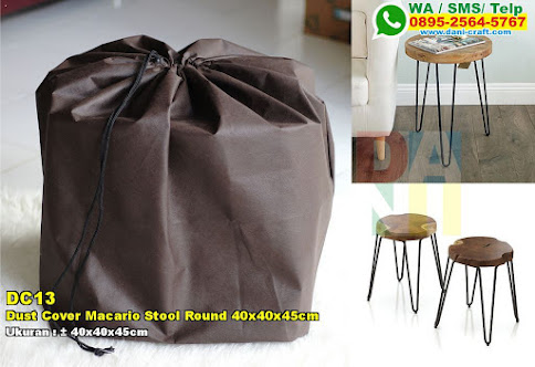 Dust Cover Macario Stool Round 40x40x45cm