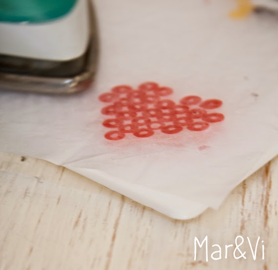 corazón hama beads paso a paso