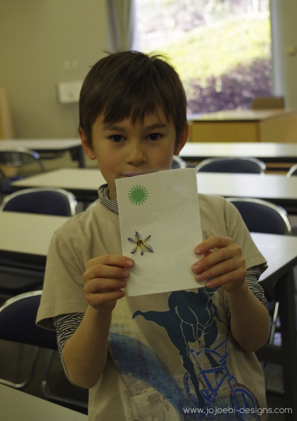 jojoebi designs Adventures in Oji paper museum