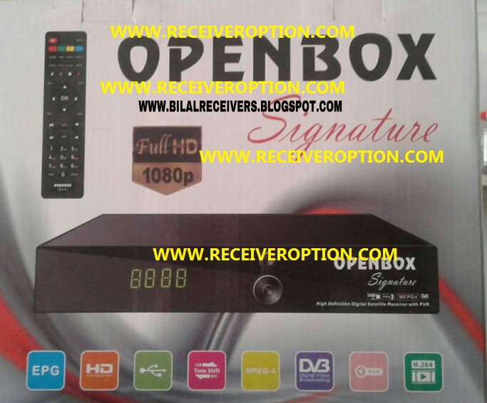 OPENBOX SIGNATURE HD RECEIVER POWERVU KEY NEW SOFTWARE BY USB