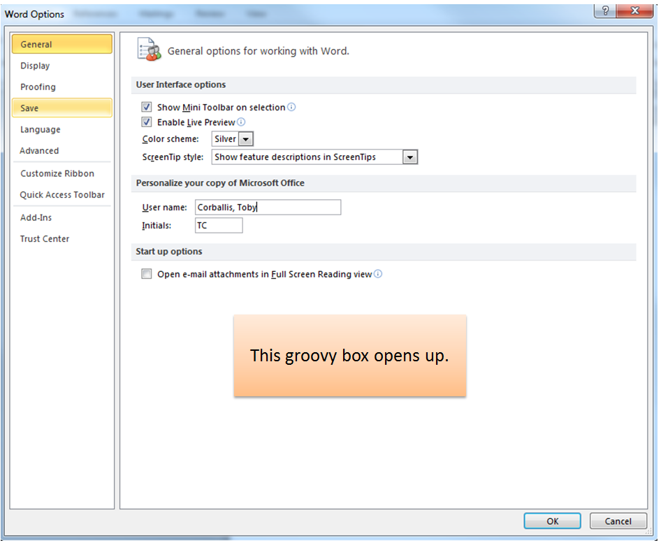 My Creative Stream: Microsoft Word script formatting