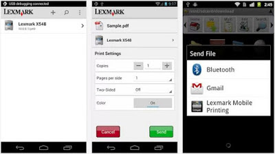 lexmark mobile printing